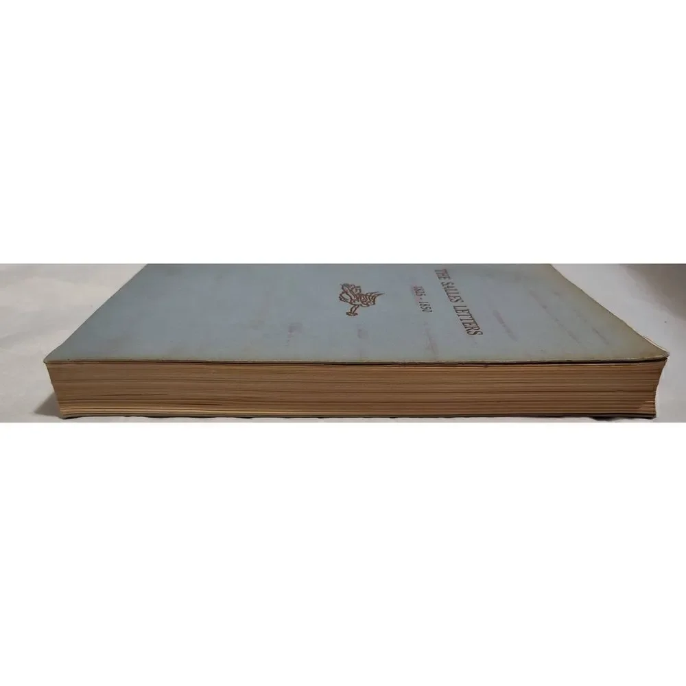 THE SALLES LETTERS 1825-1850 Genealogy (1957)